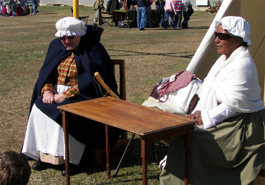 Story tellers at Encampment