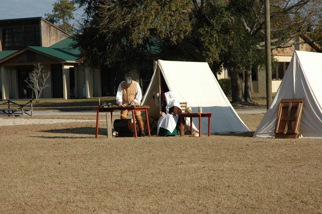 Hessian firestarter and his exact camp