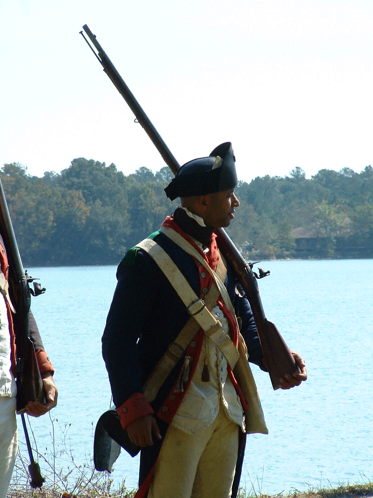 Francis Marion, 2nd Regt, South Carolina Continental Line re-enactor Ragu